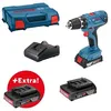 Image de Perceuse-visseuse GSR 18V-21 + 3 batteries 2,0Ah + chargeur GAL 18V-20 - 0615990L88