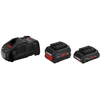 Image de Pack 2 batteries 18 V Procore 4 Ah / 5,5 Ah + chargeur rapide BOSCH 1600A0214A