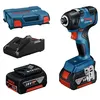 Image de Visseuse à chocs GDR 18 V-200 C CLICK/GO - BOSCH - avec 2 batteries 18V 4.0 Ah - chargeur - L boxx- 06019J2107