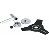 Image de Bosch Home & Garden, Machine de jardinage : accessoires, Accessoires pour débroussailleuse sans fil Jeu de lames de débroussailleuse 23 cm (Herbicide, Tondeuse automatique, Lame de tondeuse + lame de rechange pour machine de jardinage)