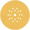 Image de Bosch Professional Zubehör, Abrasifs, Accessories 2608901673 Papier abrasif pour ponceuse pour cloisons sèches Grain 120 (Ø) 225 mm 5 pces (120)