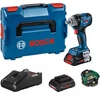 Image de Boulonneuse à choc 18 V GDS 18V-330 HC + 2 batteries 4 Ah + chargeur + L-BOXX BOSCH 06019L5002