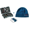 Image de Coffret de 43 pièces de vissage + douilles + bonnet offert BOSCH 0615997658