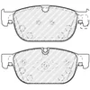 Image de 4 Plaquettes De Frein Ferodo Fdb5117