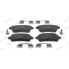Image de 4 Plaquettes De Frein Ferodo Fdb5181