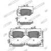 Image de 4 Plaquettes De Frein Ferodo Fdb4944