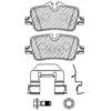 Image de 4 Plaquettes De Frein Ferodo Fdb5278