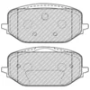Image de 4 Plaquettes De Frein Ferodo Fdb5337