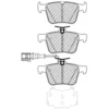 Image de 4 Plaquettes De Frein Ferodo Fdb5384