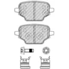 Image de 4 Plaquettes De Frein Ferodo Fdb5378