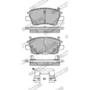 Image de 4 Plaquettes De Frein Ferodo Fdb5398