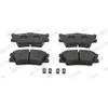 Image de 4 Plaquettes De Frein Ferodo Fdb5469