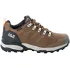 Image de Jack Wolfskin, Femmes, Chaussures de randonnée, Refugio Texapore Low W (37.5), Marron