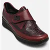 Image de Mocassins Rieker 537C0 pour Femme Bordeaux 37