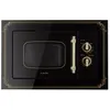 Image de Klarstein Retro Victoria 20 - Four micro-ondes grill - encastrable - 20 litres - 800 Watt - noir