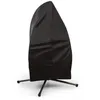 Image de Blumfeldt Bella Donna Housse de protection imperméable pour fauteuil de jardin - polyester indéchirable noir