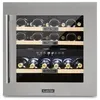 Image de Cave à vin - Klarstein Vinsider 36 - Cave de service - 2 zones - 85L - 5-22°C - Encastrable - Gris