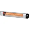 Image de Radiateur infrarouge - blumfeldt Dark Wave - Chauffage électrique - 2000W - Radiateur électrique - IP65 - Minuterie 24 - Aluminium argenté