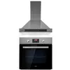 Image de Klarstein Kalahari Zelda Set four encastrable + hotte aspirante 60cm B - Inox