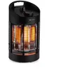 Image de Chauffage infrarouge - Blumfeldt Heat Guru 360 - Pour 14m² - 2 puissances : 350W / 700W - Noir