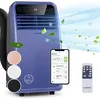Image de Climatiseur mobile Klarstein Metrobreeze New York Smart 7k 7000 BTU/2,1 kW EEC A Télécommande