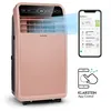 Image de Klarstein Metrobreeze New York Smart 12k climatiseur mobile 12000 BTU/3,5 kW EEC A télécommande rose gold