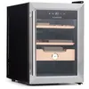 Image de Cave à cigares - Klarstein El Presidente 37 - 37 l - 2 clayettes - 1 compartiment en bois de cèdre