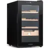 Image de Cave à cigares - Klarstein El Presidente 48 - 48 l - 3 clayettes - 1 compartiment en bois de cèdre