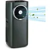 Image de Climatiseur Mobile - Klarstein Kraftwerk Eco Smart 11 - Ventilateur - 11500 BTU - Deshumidificateur - 65 dB - Minuterie - WiFi - Télécommande - Noir