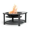 Image de Brasero Blumfeldt Merano Circolo L 3 en 1 avec fonction barbecue utilisable comme table 122 x 87 cm