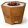 Image de Blumfeldt Braséro Hekla 2 en 1 avec fonction gril 60 cm construction résistante à l'eau