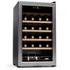 Image de Cave à Vin Klarstein de Conservation 63L Porte en Verre 1 Zone 24 Bouteilles Argent