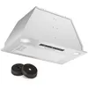Image de Klarstein Hotte Aspirante Encastrable 52 cm, Hotte de Cuisine LED, 439 m³/h, Min Blanc