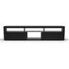 Image de Meuble TV Blumfeldt bas Elgin 150 x 30 x 40 cm Noir