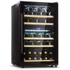 Image de Klarstein Barossa 40 Duo Cave à vin, 2 zones, 41 bouteilles, porte en verre