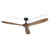 Image de Ventilateur de plafond Klarstein Bahama Breeze Smart, pales en bois massif, télécommande + contrôle par app