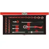 Image de Jeu Douilles 1/4 4-13mm 33 Pièces R49004033red