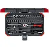 Image de Gedore Red, Clé à douille + douilles, Jeu de douilles 1/4 46 pièces (14 mm, 4 mm)