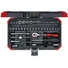 Image de Jeu Douilles 1/4 4-14mm 46 Pièces R49003046red