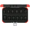 Image de Gedore Red, Clé à douille + douilles, Jeu de douilles de serrage (10 mm, 11 mm, 12 mm, 13 mm, 14 mm, 15 mm, 16 mm, 17 mm, 19 mm, 21 mm, 22 mm, 24 mm)