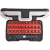 Image de Gedore Red, Embouts, red R33005031 Bit-Box 1/4 SL+PH+PZ+TX+6-kant 32-pièces (Clé Allen, Cruciforme Pozidriv PZ)