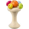Image de Selecta Spielzeug hochet & gobelet 12 Carellocm bois naturel