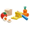 Image de Selecta Spielzeug jouets alimentaires Pain et légumes junior en bois 6 pièces