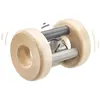 Image de Selecta Spielzeug hochet garçons 7 cm bois naturel/gris