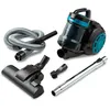 Image de Aspirateur cyclonique sans sac   MEDION MD19407   800W   18 kPA   2L   Filtre E12   Accessoires   Noir/Bleu
