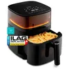 Image de Friteuse à air chaud   MEDION MD11780   5L   1500W   Fonction vaporisation   230°C   10 Programmes   Noir