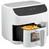 Image de Friteuse à air chaud   MEDION MD11760   2 paniers indépendants   8,7L   2600W   200°C   9 Programmes   Blanc