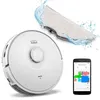 Image de Robot Aspirateur Laveur   MEDION MD11782   2700 Pa   400ml   120 min   Navigation Laser   Blanc