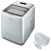 Image de Machine à glaçons cristallins   MEDION MD11950   Réservoir eau 2,6L   15kg/24h   2 tailles   10 minutes   Inox