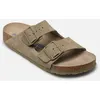 Image de Arizona Suede - Narrow par Birkenstock Vert 40 Femme